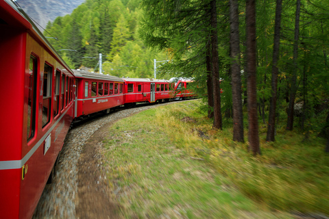 Bernina & St.Moritz Day Tour from Milan English