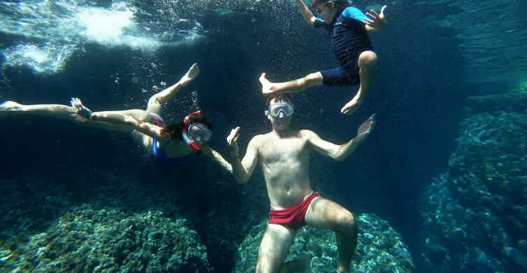Split: Blue Lagoon & 3 Island Cruise with Wine & Snorkeling