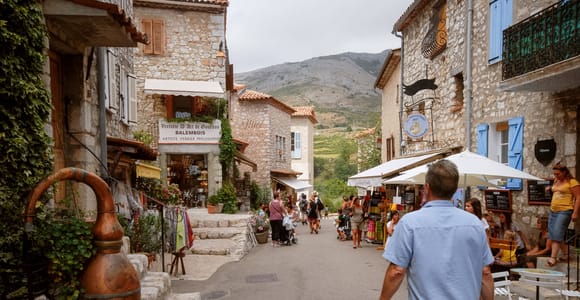 Grasse, Tourrettes-Sur-Loup & Gourdon: Tagestour mit Weinprobe