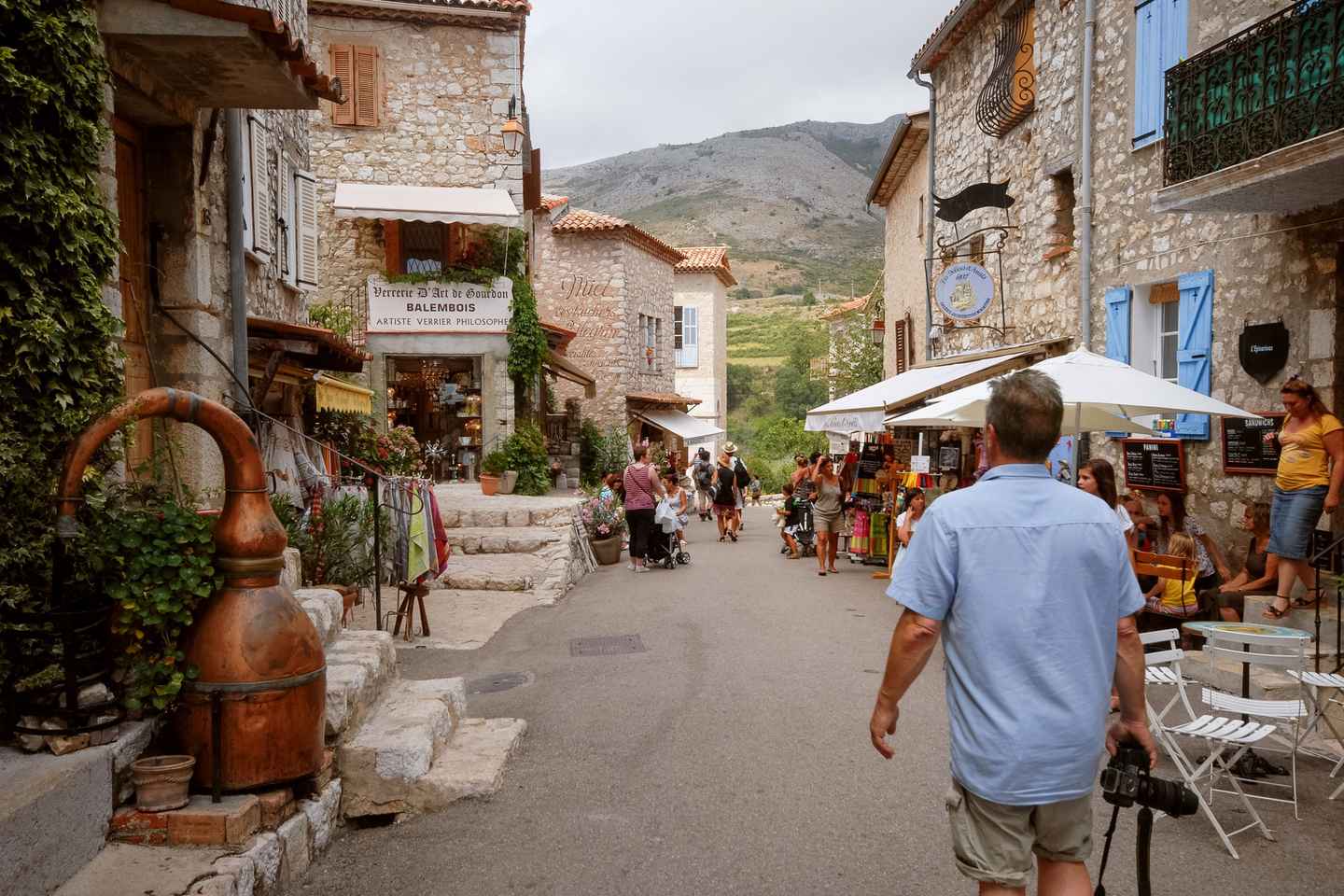 Tour di Grasse, Valbonne e Gourdon con Degustazione Vini