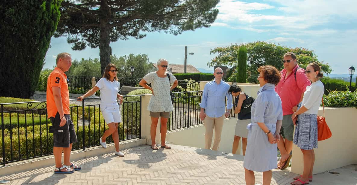 Grasse, Valbonne et Gourdon : visite avec dégustation de vin