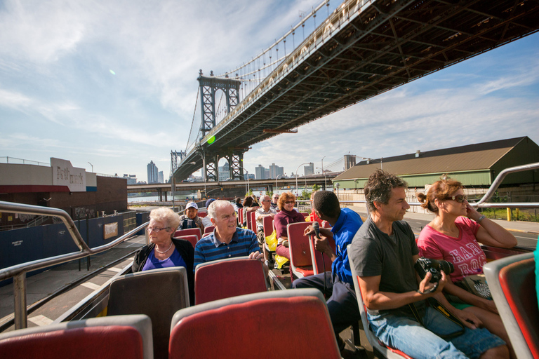 Ciudad de Nueva York: Tour en autobús turístico con paradas libresBillete de un día para descubrir el centro de la ciudad