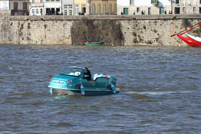 Porto: crociera sui ponti in una Fiat 500 Limited Edition