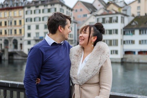 Fotoshooting & Stadtrundgang mit einem Einheimischen, tolle Orte in Zürich