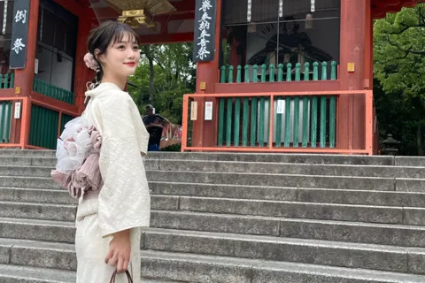 Saitama : Noleggio di kimono a Kawagoe fornito da RikaWafuku