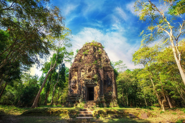 Transfer panorâmico de Phnom Penh para Siem Reap com visitas turísticas