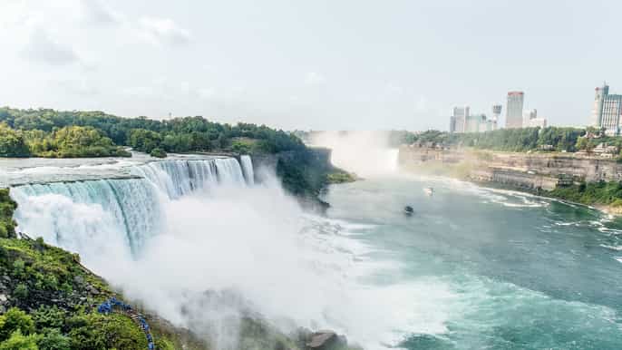 tour delle cascate del niagara con volo da new york