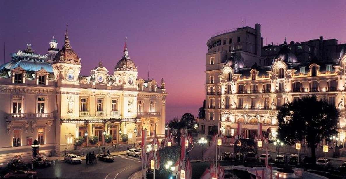 Lights of Monaco and Monte Carlo: 5-Hour Evening Tour