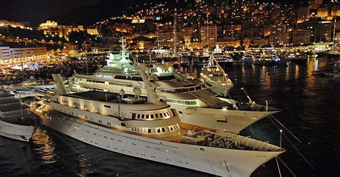 Lights of Monaco and Monte Carlo: 5-Hour Evening Tour