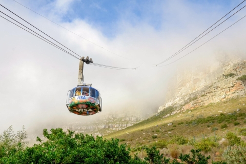 Cape Town: Half-Day Table Mountain and City Tour Dual Language Tour: German & English