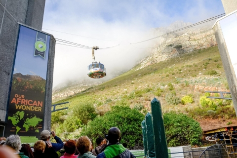 Kapstadt: Halbtagestour mit Tafelberg und StadtrundgangTour auf Englisch