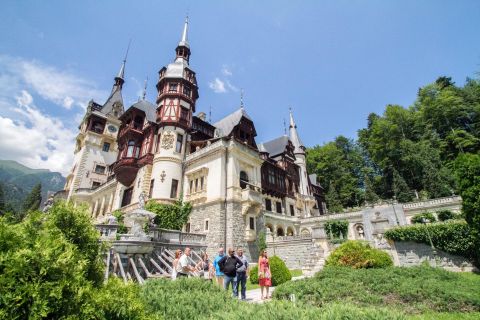 From Bucharest: Brasov Peles & Dracula's Castle Day Tour