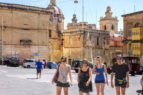 Malta: Passeio de ônibus vintage pelas três cidades