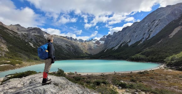 Ushuaia: Small Group Trek to Emerald Lagoon