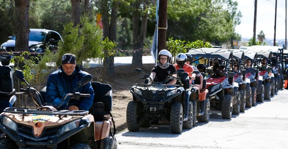 From Paphos: Coral Bay and Lara bay Guided Quad & Buggy Tour