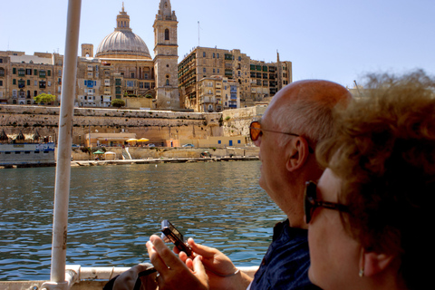 Cruzeiro em Barco Tradicional pelos 2 Portos de Malta