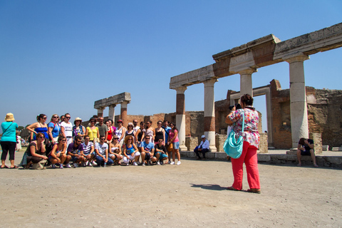 From Naples: Pompeii &amp; Amalfi Coast Full-Day TripRegular Group Tour