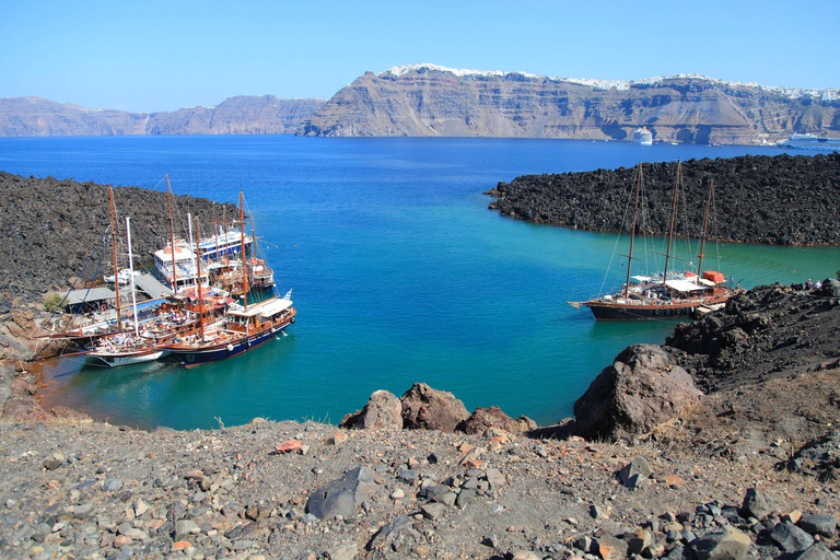 Santorini: Volcano, Hot Springs and Thirasia Cruise