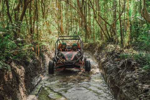 Ubud: 5-Terrain Buggy Adventure with Cave, River & Lunch Single Buggy: 1 Person per Buggy