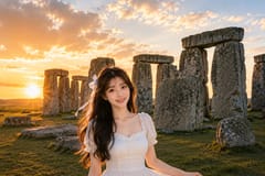 London: Stonehenge, Windsor, Oxford – chinesische Tagestour mit Mittagessen