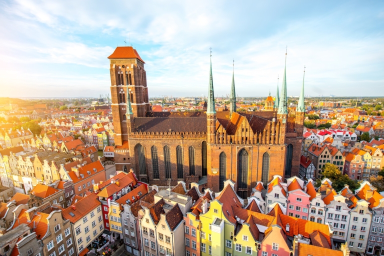 Gdańsk 1-dzień atrakcji Prywatna wycieczka z przewodnikiem i transport7-godzinny: Najważniejsze atrakcje Gdańska 1-dniowa wycieczka samochodem