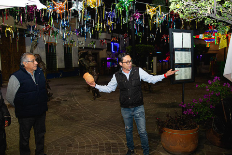 Guadalajara: Guided Tlaquepaque Night Tour with Hotel Pickup