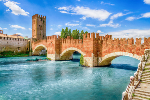 From Milan: Verona, Sirmione, Lake Garda Private Boat cruise