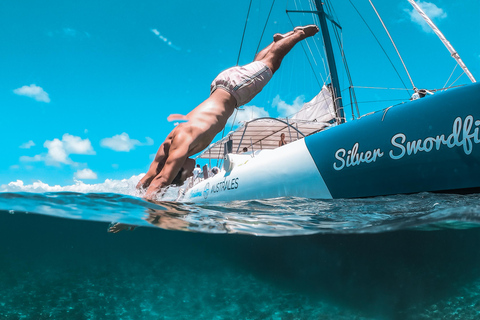 Mauritius: Catamaran Excursion - Ile aux Cerfs & Waterfall