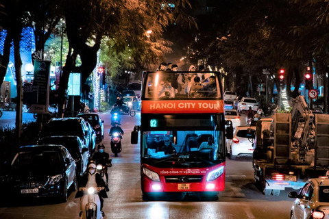 HCMC: Evening Night Lights Tour by Double-Decker Bus