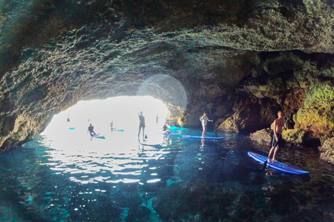 Ibiza: Wycieczka na desce Stand-Up Paddle do tajnych jaskiń