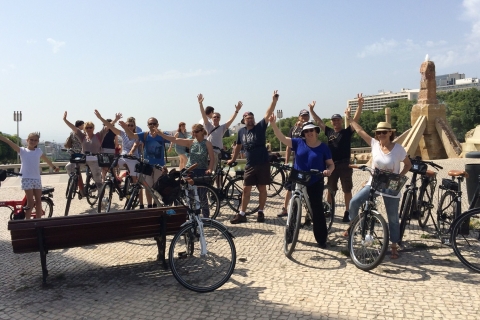 Lisbonne : visite guidée de 3 h en vélo électrique