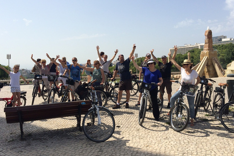 Lisbonne : visite guidée de 3 h en vélo électrique