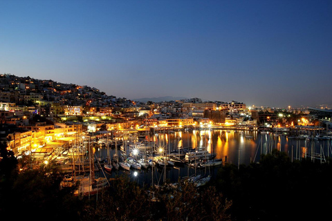 Athene en Piraeus: Privé avondtour