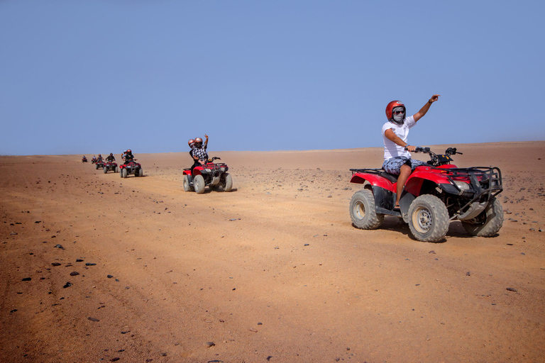 Hurghada: Sunset Quad Bike, Camel w/ Opt Stargazing and BBQ Hurghada : 2-hour Quad Bike and Camel Riding Tour