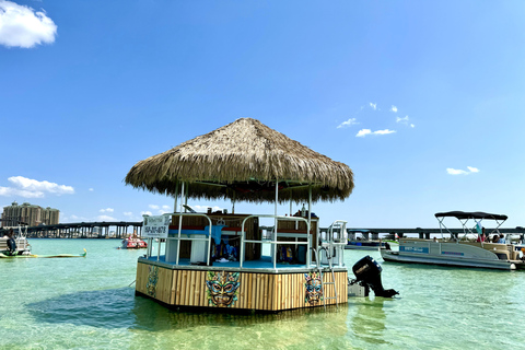 Panama City Beach: 90 minuti di tour in barca Tiki al tramontoTour privato del tramonto Tiki per un massimo di 26 ospiti