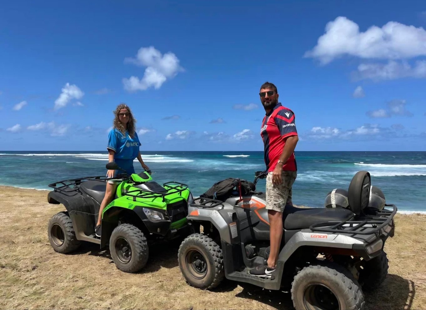 Den sydlige del af Mauritius: Quad Bike-tur