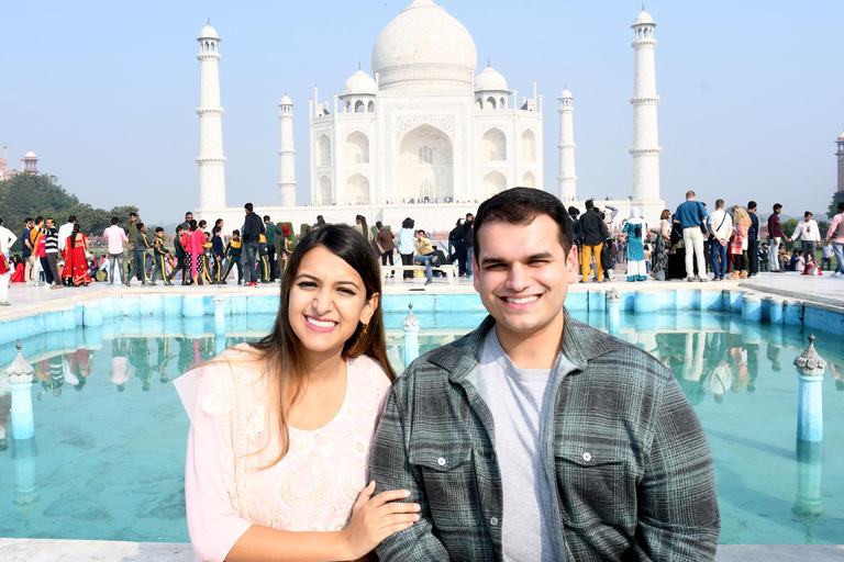 Från Delhi: Taj Mahal Sunrise Tour All InclusiveAllt inklusive