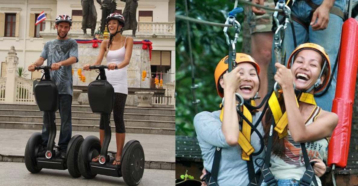 Chiang Mai: Segway and Eco Canopy Zip-Line Adventure