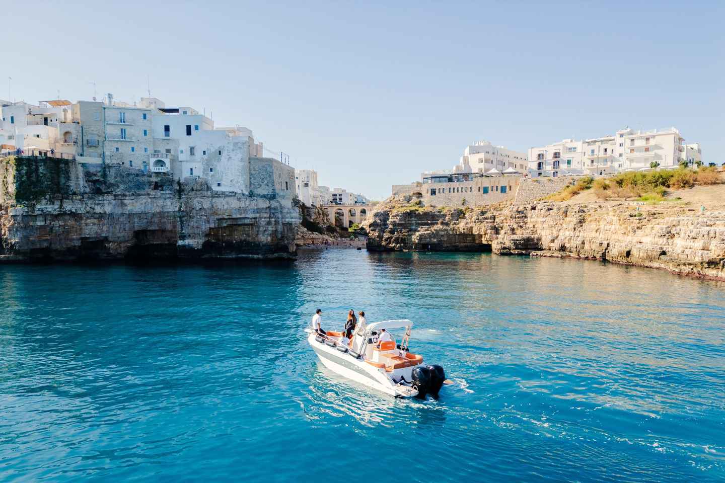 Polignano dal Mare - Tour Privato in barca con pausa gourmet
