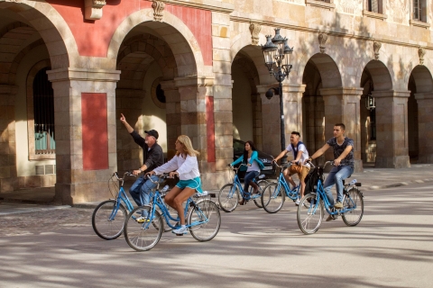 Barcelona Tapas 3-Hour Bike Tour Tour in Spanish