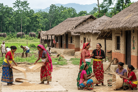 Chitwan: All Inclusive 3 days Safari with Tharu Village tour 3 Star Hotel: All Inclusive Package 2 Nights & 3 Days