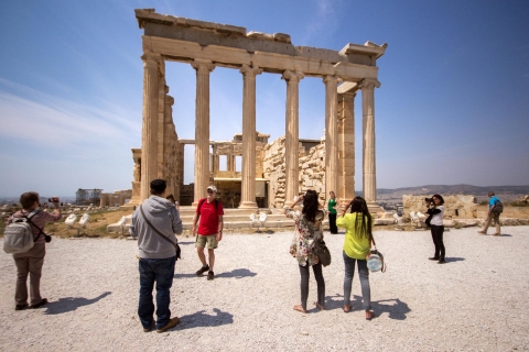 Athènes : visite points forts et Acropole, sans billetsVisite en petit groupe pour les citoyens non européens