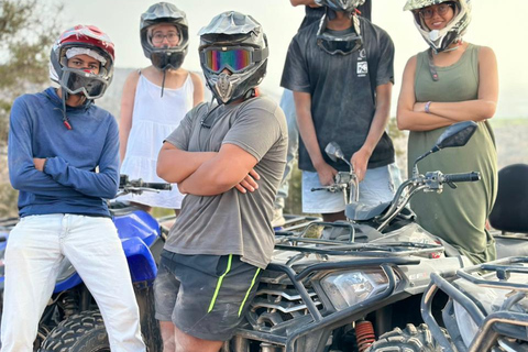 Agadir & Taghazout: Quad Beach & Mountain Adventure with Tea quad bike full day to paradis valley