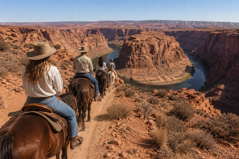 Arizona: Horseshoe Bend Horseback Trail Ride with Guide