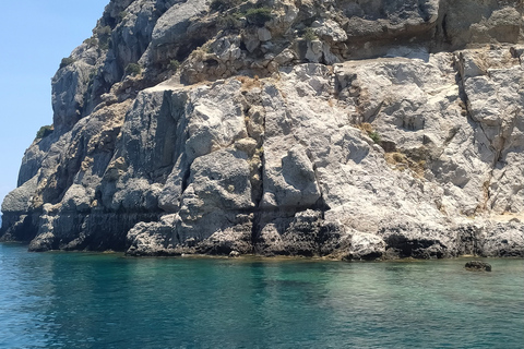 Rhodes Town: Anthony Quinn, Kalithea &amp; Afandou Boat CruiseFrom Rhodes: Anthony Quinn, Kalithea &amp; Afandou Boat Cruise