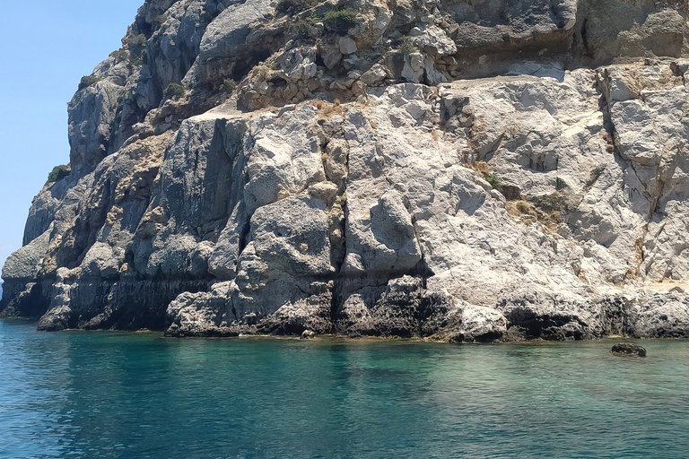 De Rhodes: croisière en bateau Anthony Quinn, Kalithea et Afandou