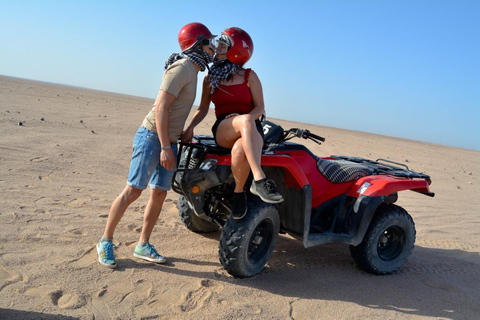 Hurghada : ATV rit en bezoek SAND MOUNTAINATV Ochtend ( Ophaalservice vanaf je hotel buiten Hurghada )