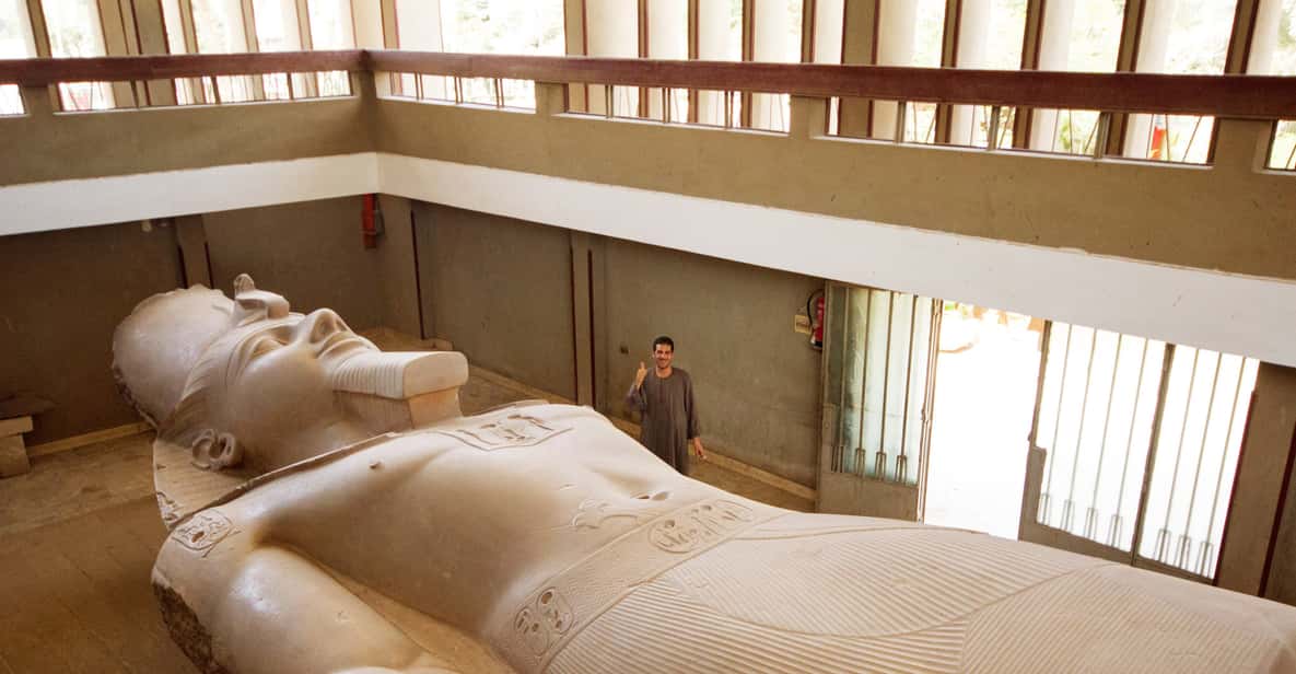Pyramids of Giza, Sakkara & Memphis: Private Tour with Lunch