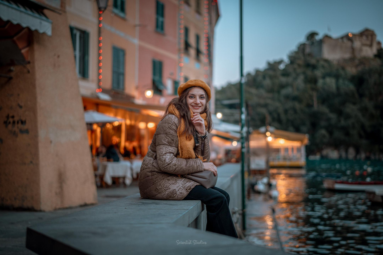 Genoa to Portofino with local driver & Photographer