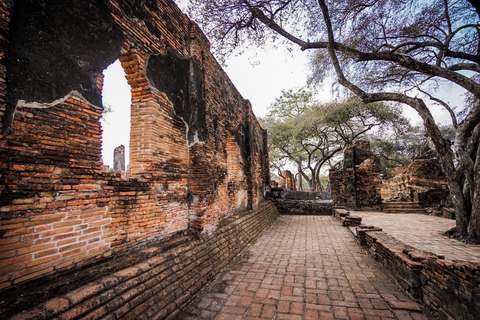 Desde Bangkok : Escapada Patrimonio Ayutthaya 2 Días 1 Noche